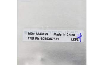 Lenovo 5CB0X57571 Tastatur inkl. Topcase ASM_TI L81WB FPABDIS