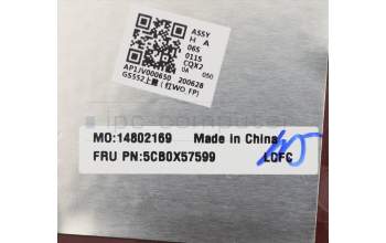 Lenovo 5CB0X57599 Tastatur inkl. Topcase ASM_SP L81WB NFPCRDDIS