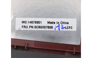 Lenovo 5CB0X57606 Tastatur inkl. Topcase ASM_CH L81WB NFPCRDDIS