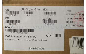 Lenovo 5CB0X57621 Tastatur inkl. TopcaseASM_CZ-SKL81WBNFPCRDDIS