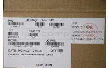 Lenovo 5CB0X57629 Tastatur inkl. Topcase ASM_SP L81WB FPCRDDIS