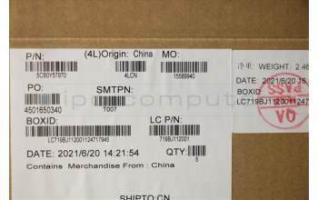 Lenovo 5CB0Y57970 C-Cover with keyboard, Spanish, Non-Backlight, UK