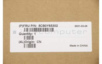Lenovo 5CB0Y85302 Tastatur inkl. Topcase ASM_UK BL NFP W81X1PG
