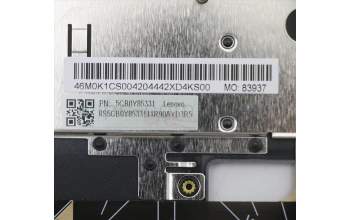 Lenovo 5CB0Y85331 Tastatur inkl. Topcase ASM_UKR BL NFP W81X1PG