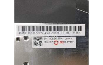 Lenovo 5CB0Y85344 Tastatur inkl. Topcase ASM_FR NBL NFP W81X1PG
