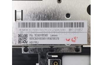 Lenovo 5CB0Y85365 Tastatur inkl. Topcase ASM_UK BL FP W81X1PG
