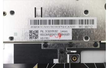 Lenovo 5CB0Y85367 Tastatur inkl. Topcase ASM_SP BL FP W81X1PG