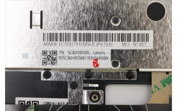 Lenovo 5CB0Y85368 Tastatur inkl. Topcase ASM_TR BL FP W81X1PG