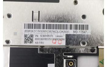 Lenovo 5CB0Y85375 Tastatur inkl. Topcase ASM_RU BL FP W81X1PG