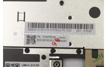 Lenovo 5CB0Y85393 Tastatur inkl. Topcase ASM_FR-AR W 81X1 PG