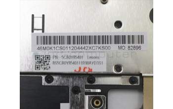 Lenovo 5CB0Y85401 Tastatur inkl. Topcase ASM_PO NBL FP W81X1PG