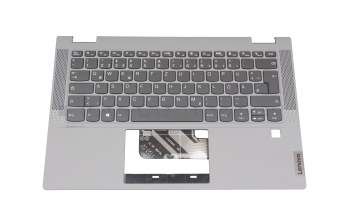 5CB0Y85408 Original Lenovo Tastatur inkl. Topcase DE (deutsch) grau/grau