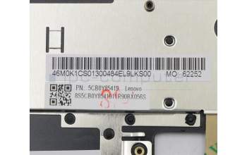 Lenovo 5CB0Y85419 Tastatur inkl. Topcase ASM_SW NBL FP W81X1PG