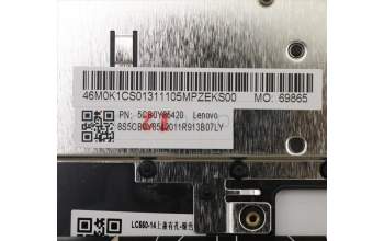 Lenovo 5CB0Y85420 Tastatur inkl. Topcase ASM_USI NBL FP W81X1PG