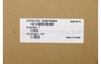 Lenovo 5CB0Y85494 Tastatur inkl. Topcase ASM_TR BL FP W81X1GY