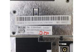 Lenovo 5CB0Y85495 Tastatur inkl. Topcase ASM_TI BL FP W81X1GY