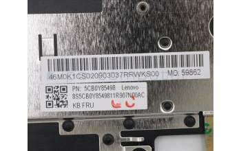 Lenovo 5CB0Y85498 Tastatur inkl. Topcase ASM_CF-E BL FP W81X1GY