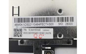 Lenovo 5CB0Y85500 Tastatur inkl. Topcase ASM_CH BL FP W81X1GY