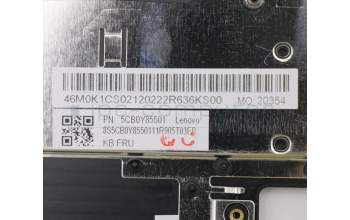 Lenovo 5CB0Y85501 Tastatur inkl. Topcase ASM_RU BL FP W81X1GY