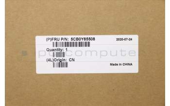 Lenovo 5CB0Y85508 C-Cover with keyboard, Hebrew, Grey, Backlight, Fingerprint