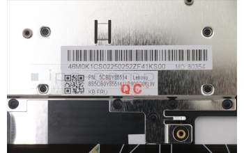 Lenovo 5CB0Y85514 Tastatur inkl. Topcase ASM_SW BL FP W81X1GY