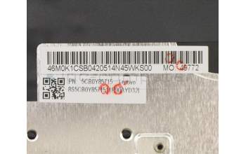 Lenovo 5CB0Y85715 Tastatur inkl. Topcase ASM_UKR BL NFP W81X3PG