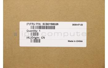 Lenovo 5CB0Y88026 Tastatur inkl. Topcase ASM_USA BL FP W81X3PG