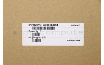 Lenovo 5CB0Y88494 COVER Upper C81YH PL_SIL NFP BLKB_UK