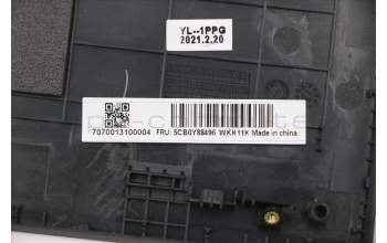 Lenovo 5CB0Y88496 COVER Upper C81YH PL_BLK NFP BLKB_SW
