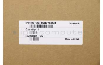 Lenovo 5CB0Y88531 COVER Upper C81YH PL_SIL NFP BLKB_RUS