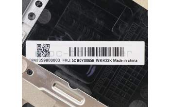 Lenovo 5CB0Y88656 COVER Upper C81YH AL_BLK FP BLKB_ITA