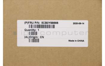 Lenovo 5CB0Y88666 COVER Upper C81YH AL_SIL FP BLKB_BEL