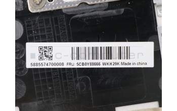 Lenovo 5CB0Y88666 COVER Upper C81YH AL_SIL FP BLKB_BEL