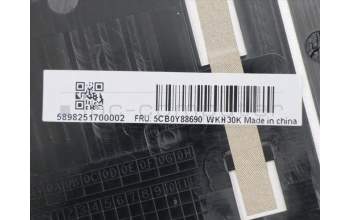 Lenovo 5CB0Y88690 COVER Upper C81YH AL_SIL FP BLKB_AR-FR