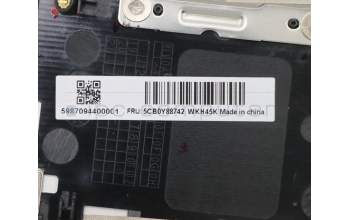 Lenovo 5CB0Y88742 COVER Upper C81YH AL_SIL FP BLKB_GK
