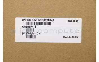 Lenovo 5CB0Y88942 COVER Upper C81YH AL_BLK FP BLKB_PORT