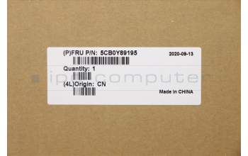 Lenovo 5CB0Y89195 COVER Upper C81YH AL_SIL FP BLKB_PORT