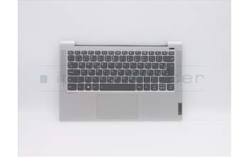 Lenovo 5CB0Y89272 COVER Upper C81YH AL_SIL FP BLKB_SLVN