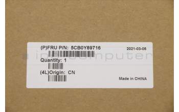 Lenovo 5CB0Y89716 Tastatur inkl. Topcase ASM_TI BL FP W81X3PG