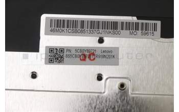 Lenovo 5CB0Y89721 Tastatur inkl. Topcase ASM_CH BL FP W81X3PG