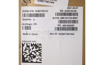 Lenovo 5CB0Y89723 Tastatur inkl. Topcase ASM_FR BL FP W81X3PG
