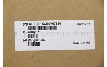 Lenovo 5CB0Y97619 Tastatur inkl. Topcase ASM_CZ-SK BL FP W81X3PG