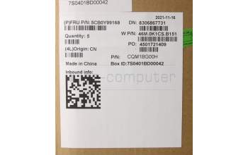 Lenovo 5CB0Y99168 Tastatur inkl. Topcase ASM_GR BL NFP W81X3GY