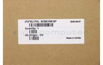 Lenovo 5CB0Y99187 Tastatur inkl. Topcase ASM_UK NBL NFP W81X3GY