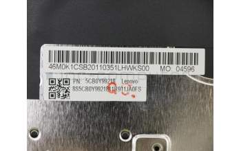 Lenovo 5CB0Y99218 Tastatur inkl. Topcase ASM_USA BL FP W81X3GY