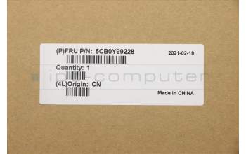 Lenovo 5CB0Y99228 Tastatur inkl. Topcase ASM_CH BL FP W81X3GY