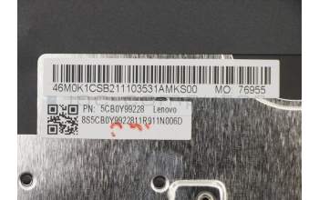 Lenovo 5CB0Y99228 Tastatur inkl. Topcase ASM_CH BL FP W81X3GY