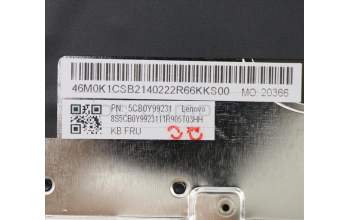 Lenovo 5CB0Y99231 Tastatur inkl. Topcase ASM_GR BL FP W81X3GY