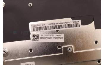 Lenovo 5CB0Y99262 Tastatur inkl. Topcase ASM_GR NBL FP W81X3GY
