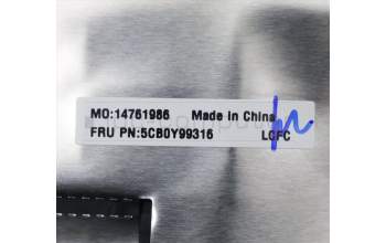 Lenovo 5CB0Y99316 Tastatur inkl. Topcase ASM_AR-E L 82AW NFPRGB